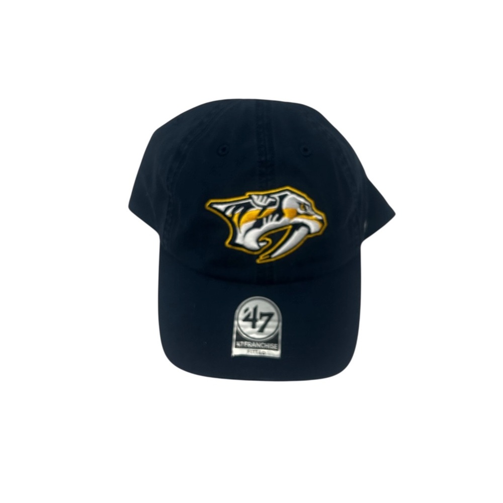 Nashville Predators Logo Fitted Hat Cap Size XL